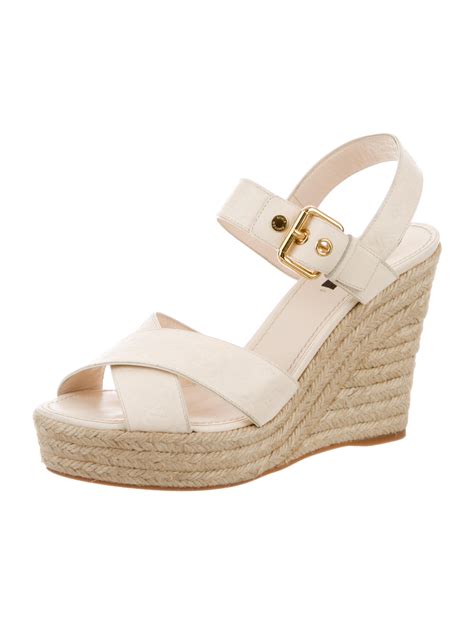 louis vuitton women's espadrilles|louis vuitton sandals monogram.